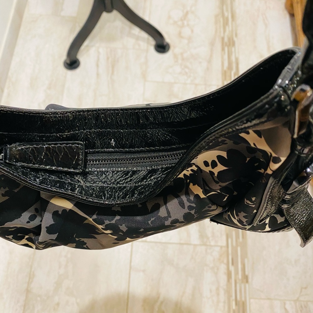 Vintage BURBERRY floral beat check foley hobo bag - Picture 13 of 16